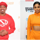 (L-R) Nick Cannon at the 3rd annual MBJAM19 presented by Michael B. Jordan and Lupus LA July 27, 2019 in Hollywood, California; Abby De La Rosa attends the REVOLT X AT&T Host REVOLT Summit In Los Angeles on October 27, 2019.